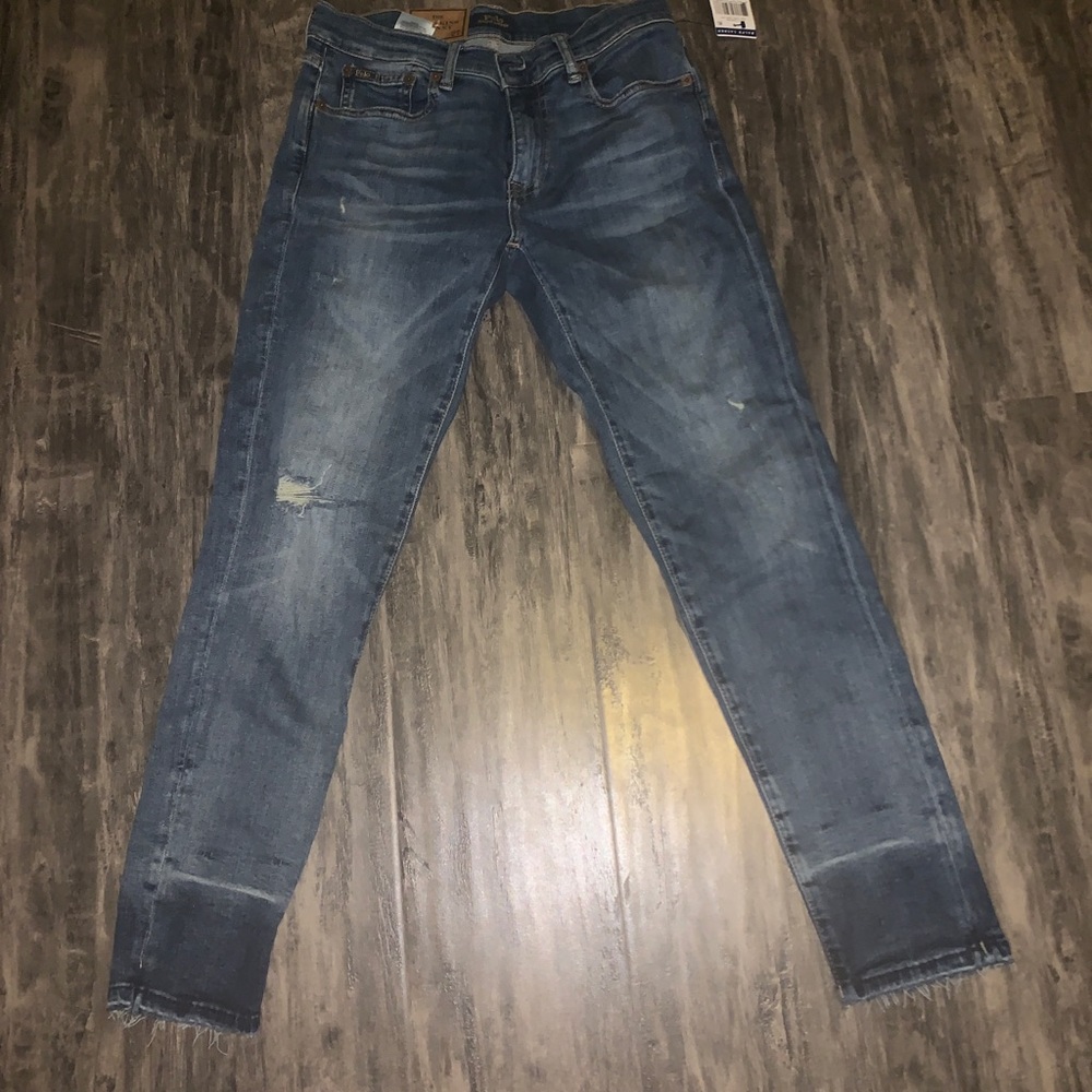 Polo women blue jeans